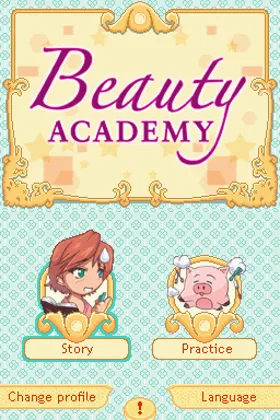 Beauty Academy (Europe) (En,Fr,De,Nl) screen shot title